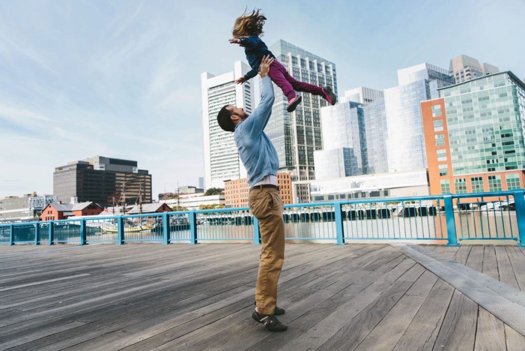 Boston Seaport Family Portrait Session Lindsay Hite Photography